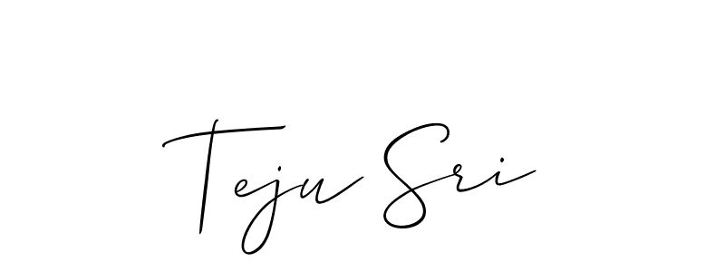 Here are the top 10 professional signature styles for the name Teju Sri. These are the best autograph styles you can use for your name. Teju Sri signature style 2 images and pictures png