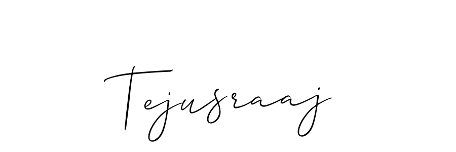 if you are searching for the best signature style for your name Tejusraaj. so please give up your signature search. here we have designed multiple signature styles  using Allison_Script. Tejusraaj signature style 2 images and pictures png
