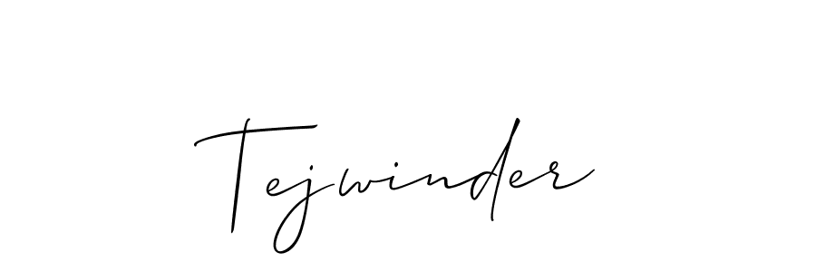 You should practise on your own different ways (Allison_Script) to write your name (Tejwinder) in signature. don't let someone else do it for you. Tejwinder signature style 2 images and pictures png