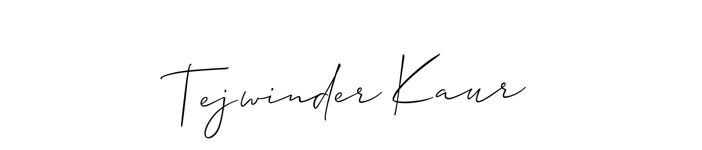 Best and Professional Signature Style for Tejwinder Kaur. Allison_Script Best Signature Style Collection. Tejwinder Kaur signature style 2 images and pictures png