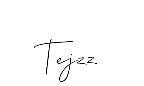 Design your own signature with our free online signature maker. With this signature software, you can create a handwritten (Allison_Script) signature for name Tejzz. Tejzz signature style 2 images and pictures png