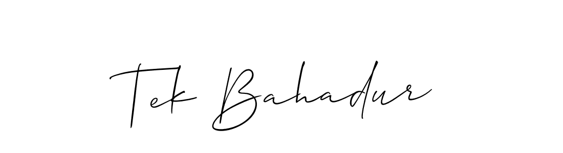 Here are the top 10 professional signature styles for the name Tek Bahadur. These are the best autograph styles you can use for your name. Tek Bahadur signature style 2 images and pictures png