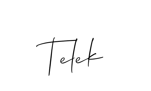 You can use this online signature creator to create a handwritten signature for the name Telek. This is the best online autograph maker. Telek signature style 2 images and pictures png