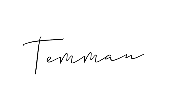 Check out images of Autograph of Temman name. Actor Temman Signature Style. Allison_Script is a professional sign style online. Temman signature style 2 images and pictures png