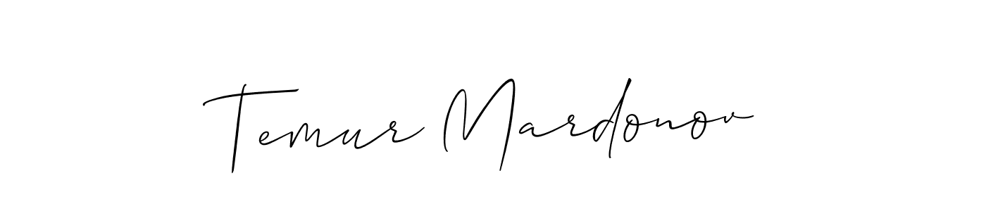 It looks lik you need a new signature style for name Temur Mardonov. Design unique handwritten (Allison_Script) signature with our free signature maker in just a few clicks. Temur Mardonov signature style 2 images and pictures png