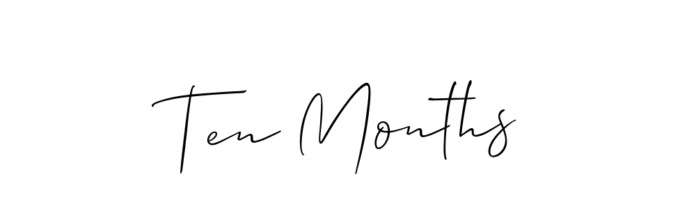 Here are the top 10 professional signature styles for the name Ten Months. These are the best autograph styles you can use for your name. Ten Months signature style 2 images and pictures png