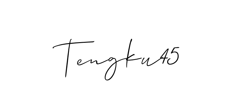 You can use this online signature creator to create a handwritten signature for the name Tengku45. This is the best online autograph maker. Tengku45 signature style 2 images and pictures png