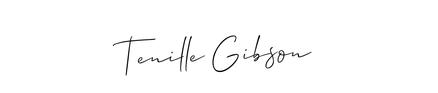 Once you've used our free online signature maker to create your best signature Allison_Script style, it's time to enjoy all of the benefits that Tenille Gibson name signing documents. Tenille Gibson signature style 2 images and pictures png