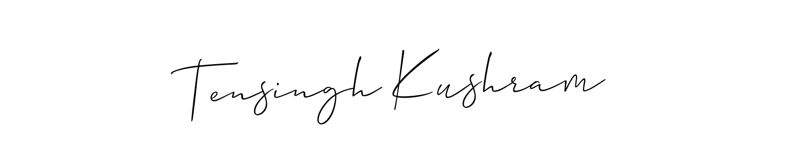 Here are the top 10 professional signature styles for the name Tensingh Kushram. These are the best autograph styles you can use for your name. Tensingh Kushram signature style 2 images and pictures png