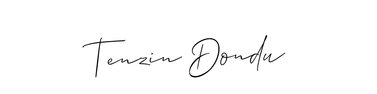 if you are searching for the best signature style for your name Tenzin Dondu. so please give up your signature search. here we have designed multiple signature styles  using Allison_Script. Tenzin Dondu signature style 2 images and pictures png