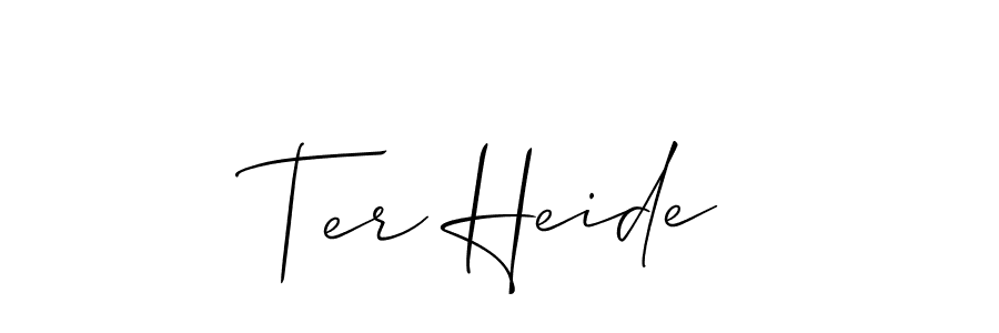 Once you've used our free online signature maker to create your best signature Allison_Script style, it's time to enjoy all of the benefits that Ter Heide name signing documents. Ter Heide signature style 2 images and pictures png