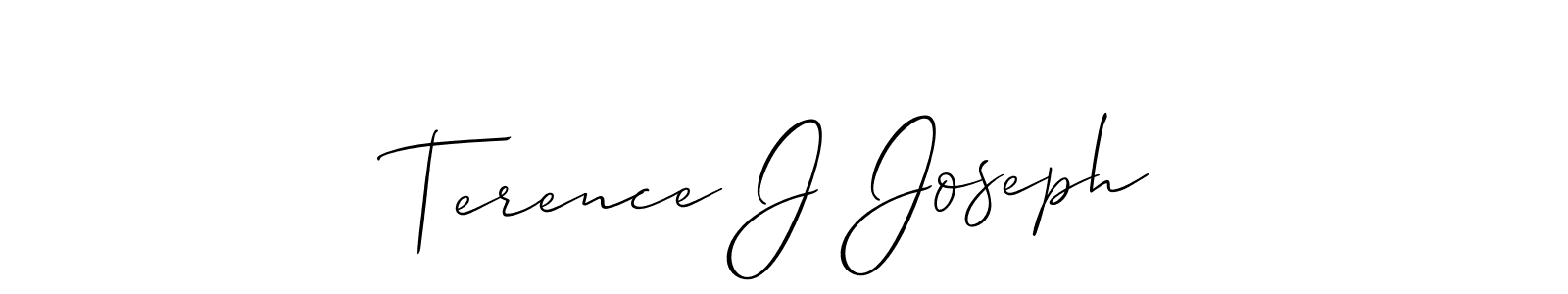 Make a beautiful signature design for name Terence J Joseph. Use this online signature maker to create a handwritten signature for free. Terence J Joseph signature style 2 images and pictures png