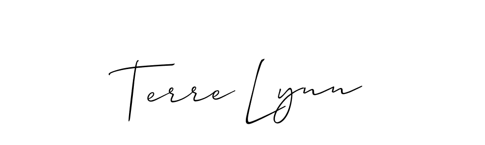 Make a beautiful signature design for name Terre Lynn. Use this online signature maker to create a handwritten signature for free. Terre Lynn signature style 2 images and pictures png