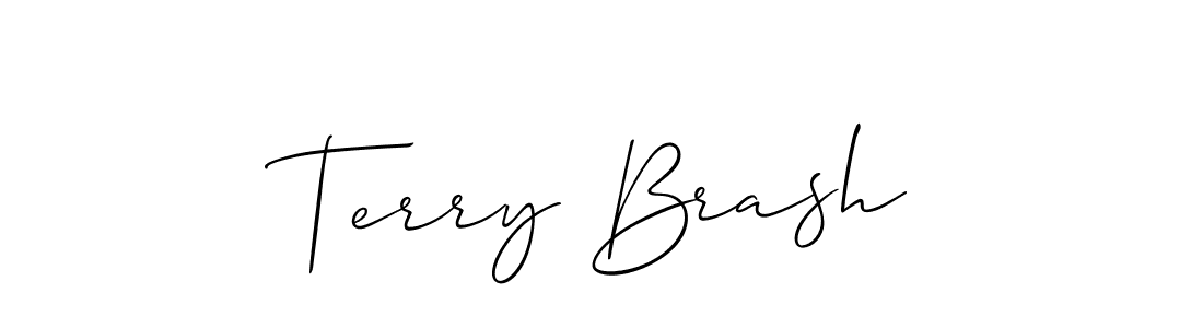 Once you've used our free online signature maker to create your best signature Allison_Script style, it's time to enjoy all of the benefits that Terry Brash name signing documents. Terry Brash signature style 2 images and pictures png