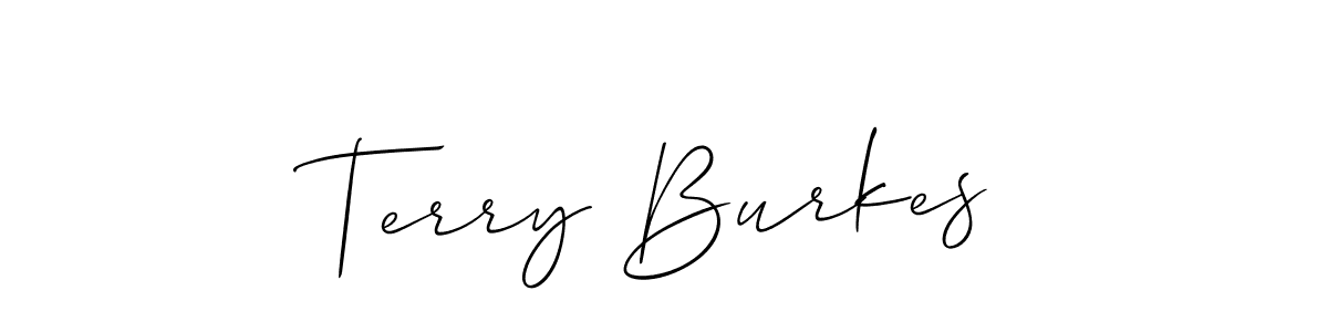 if you are searching for the best signature style for your name Terry Burkes. so please give up your signature search. here we have designed multiple signature styles  using Allison_Script. Terry Burkes signature style 2 images and pictures png