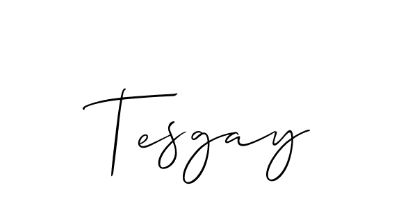 Make a beautiful signature design for name Tesgay. Use this online signature maker to create a handwritten signature for free. Tesgay signature style 2 images and pictures png