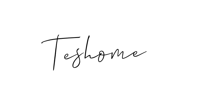 Once you've used our free online signature maker to create your best signature Allison_Script style, it's time to enjoy all of the benefits that Teshome name signing documents. Teshome signature style 2 images and pictures png