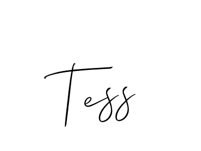 Best and Professional Signature Style for Tess. Allison_Script Best Signature Style Collection. Tess signature style 2 images and pictures png