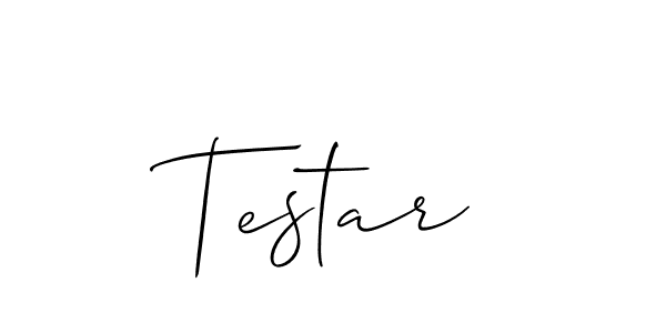 Best and Professional Signature Style for Testar. Allison_Script Best Signature Style Collection. Testar signature style 2 images and pictures png