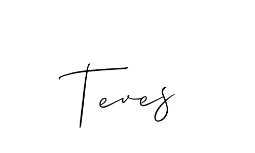 Make a beautiful signature design for name Teves. Use this online signature maker to create a handwritten signature for free. Teves signature style 2 images and pictures png