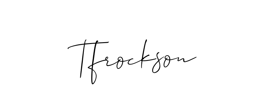 Check out images of Autograph of Tfrockson name. Actor Tfrockson Signature Style. Allison_Script is a professional sign style online. Tfrockson signature style 2 images and pictures png