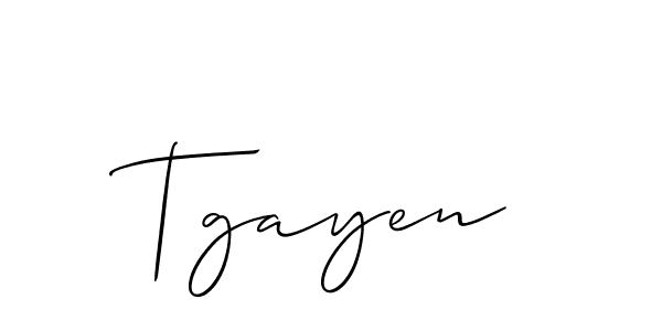 Make a beautiful signature design for name Tgayen. Use this online signature maker to create a handwritten signature for free. Tgayen signature style 2 images and pictures png