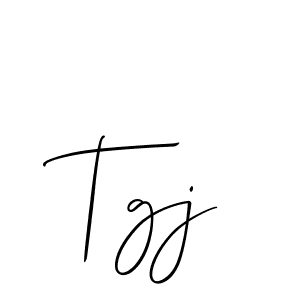 Best and Professional Signature Style for Tgj. Allison_Script Best Signature Style Collection. Tgj signature style 2 images and pictures png