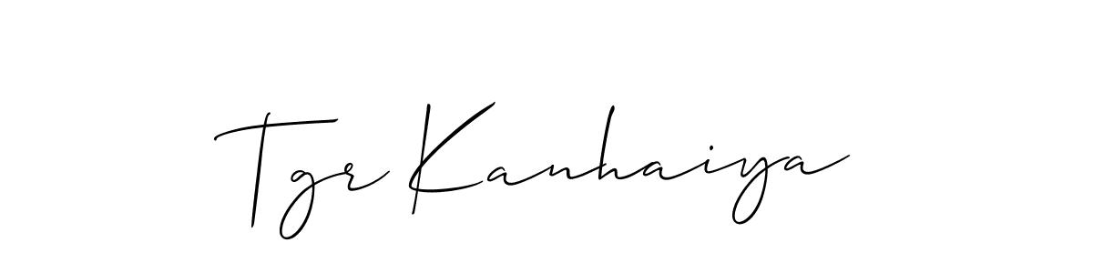 Check out images of Autograph of Tgr Kanhaiya name. Actor Tgr Kanhaiya Signature Style. Allison_Script is a professional sign style online. Tgr Kanhaiya signature style 2 images and pictures png