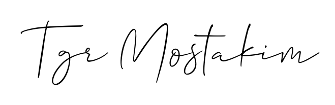 Transform the name Tgr Mostakim into a signature masterpiece using Allison_Script font. Ideal for photographers, artists, and creators looking for watermarks. Tgr Mostakim signature style 2 images and pictures png