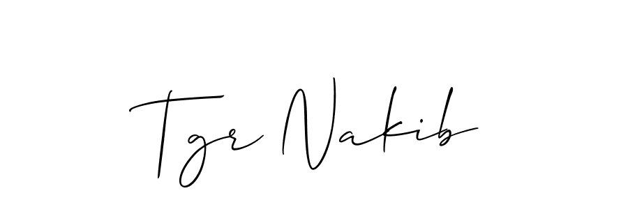 This is the best signature style for the Tgr Nakib name. Also you like these signature font (Allison_Script). Mix name signature. Tgr Nakib signature style 2 images and pictures png