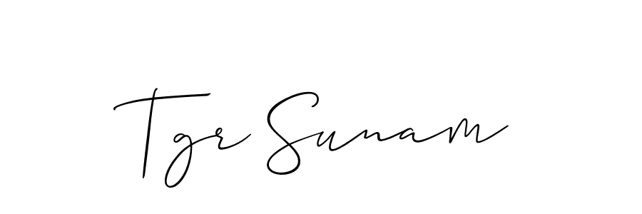 Check out images of Autograph of Tgr Sunam name. Actor Tgr Sunam Signature Style. Allison_Script is a professional sign style online. Tgr Sunam signature style 2 images and pictures png