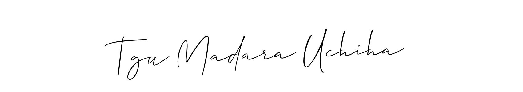 How to Draw Tgu Madara Uchiha signature style? Allison_Script is a latest design signature styles for name Tgu Madara Uchiha. Tgu Madara Uchiha signature style 2 images and pictures png