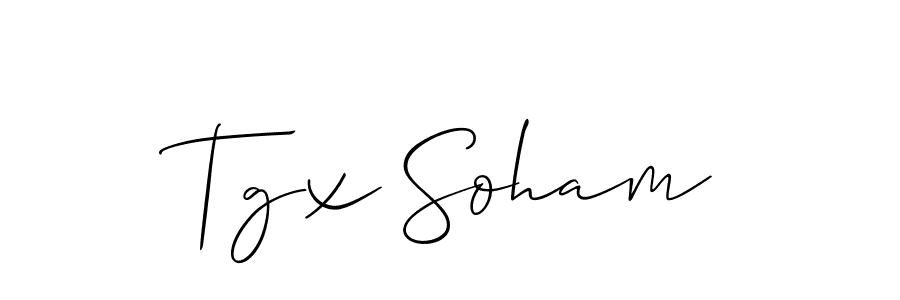 This is the best signature style for the Tgx Soham name. Also you like these signature font (Allison_Script). Mix name signature. Tgx Soham signature style 2 images and pictures png