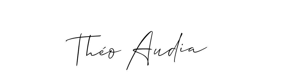 Check out images of Autograph of Théo Audia name. Actor Théo Audia Signature Style. Allison_Script is a professional sign style online. Théo Audia signature style 2 images and pictures png