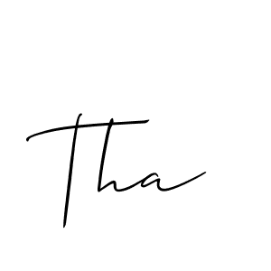 How to Draw Tha signature style? Allison_Script is a latest design signature styles for name Tha. Tha signature style 2 images and pictures png