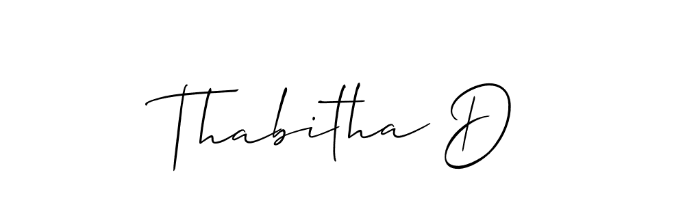 Best and Professional Signature Style for Thabitha D. Allison_Script Best Signature Style Collection. Thabitha D signature style 2 images and pictures png