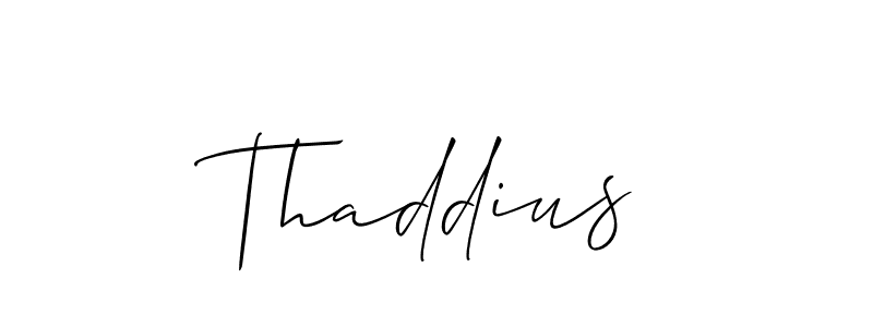 Also You can easily find your signature by using the search form. We will create Thaddius name handwritten signature images for you free of cost using Allison_Script sign style. Thaddius signature style 2 images and pictures png