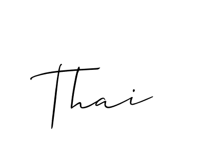 It looks lik you need a new signature style for name Thai. Design unique handwritten (Allison_Script) signature with our free signature maker in just a few clicks. Thai signature style 2 images and pictures png