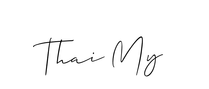 Make a beautiful signature design for name Thai My. Use this online signature maker to create a handwritten signature for free. Thai My signature style 2 images and pictures png