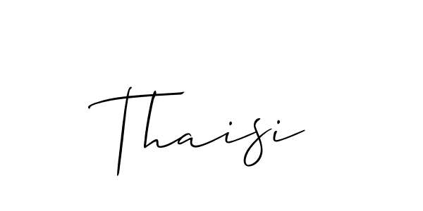 Once you've used our free online signature maker to create your best signature Allison_Script style, it's time to enjoy all of the benefits that Thaisi name signing documents. Thaisi signature style 2 images and pictures png