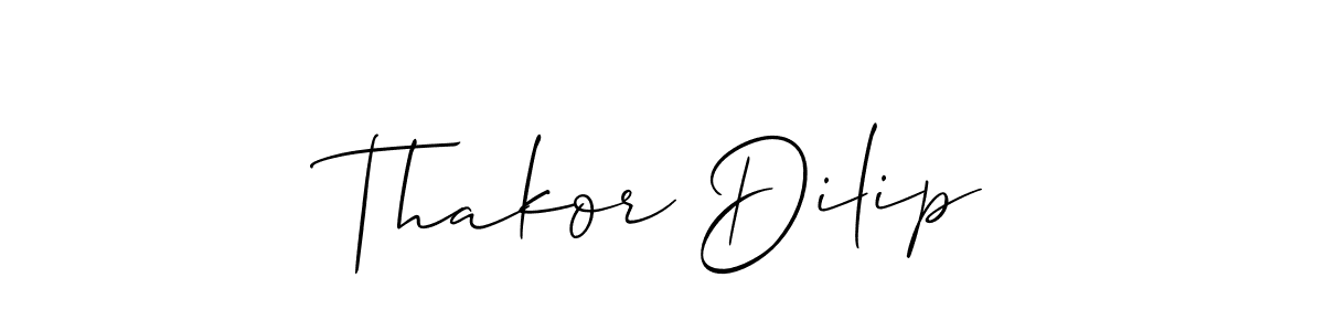 Once you've used our free online signature maker to create your best signature Allison_Script style, it's time to enjoy all of the benefits that Thakor Dilip name signing documents. Thakor Dilip signature style 2 images and pictures png