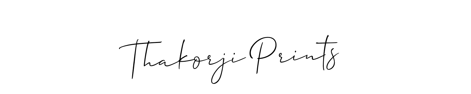 This is the best signature style for the Thakorji Prints name. Also you like these signature font (Allison_Script). Mix name signature. Thakorji Prints signature style 2 images and pictures png