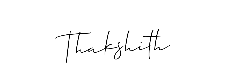 Thakshith stylish signature style. Best Handwritten Sign (Allison_Script) for my name. Handwritten Signature Collection Ideas for my name Thakshith. Thakshith signature style 2 images and pictures png