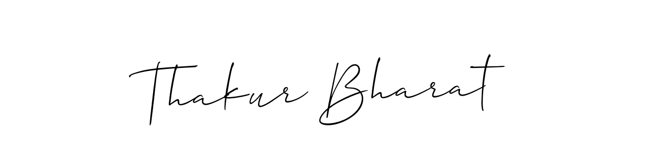 Also You can easily find your signature by using the search form. We will create Thakur Bharat name handwritten signature images for you free of cost using Allison_Script sign style. Thakur Bharat signature style 2 images and pictures png