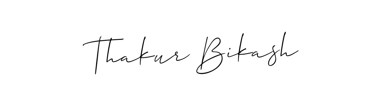 Similarly Allison_Script is the best handwritten signature design. Signature creator online .You can use it as an online autograph creator for name Thakur Bikash. Thakur Bikash signature style 2 images and pictures png
