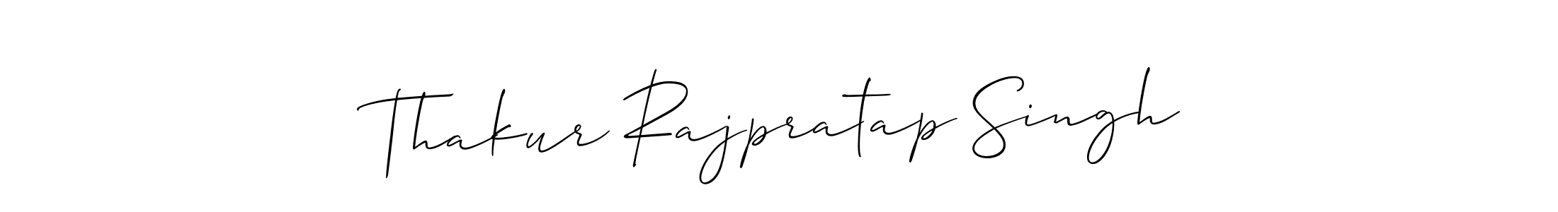 You should practise on your own different ways (Allison_Script) to write your name (Thakur Rajpratap Singh) in signature. don't let someone else do it for you. Thakur Rajpratap Singh signature style 2 images and pictures png