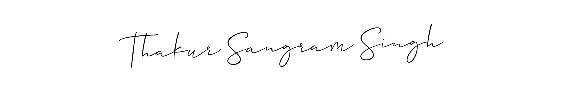 Check out images of Autograph of Thakur Sangram Singh name. Actor Thakur Sangram Singh Signature Style. Allison_Script is a professional sign style online. Thakur Sangram Singh signature style 2 images and pictures png