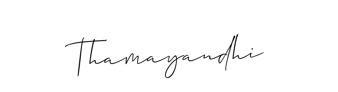 Once you've used our free online signature maker to create your best signature Allison_Script style, it's time to enjoy all of the benefits that Thamayandhi name signing documents. Thamayandhi signature style 2 images and pictures png