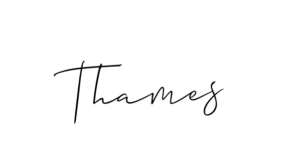 Similarly Allison_Script is the best handwritten signature design. Signature creator online .You can use it as an online autograph creator for name Thames. Thames signature style 2 images and pictures png