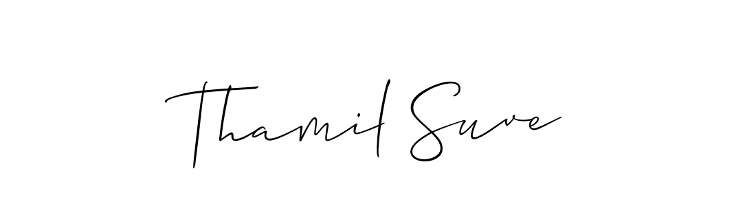 Once you've used our free online signature maker to create your best signature Allison_Script style, it's time to enjoy all of the benefits that Thamil Suve name signing documents. Thamil Suve signature style 2 images and pictures png